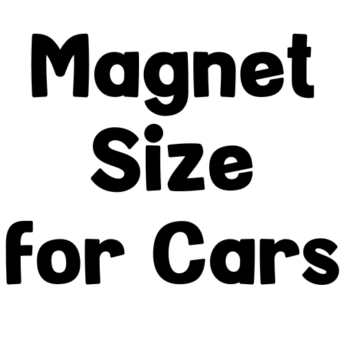 Choose Your Car Magnet Size 📐 (Inch) My Happy Customized Gifts